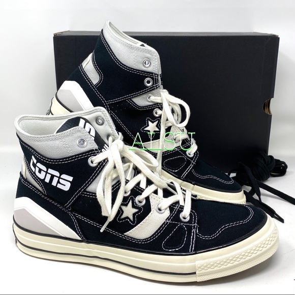 Converse Chuck 70 High Black White Women Sneakers - Picture 11 of 12
